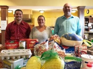 TD Bank Employees donate Thanksgiving Dinner to Hospice House
